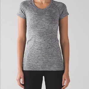 Lululemon grey swiftly tech short sleeve
